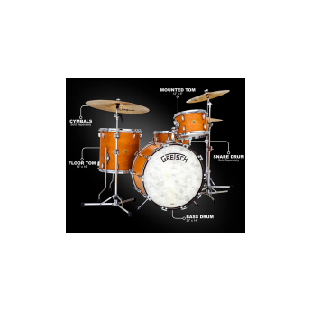 Gretsch drums bk r423v  scm kit 2